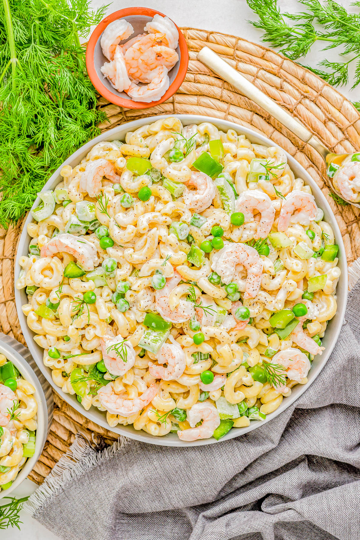 Creamy Shrimp Pasta Salad