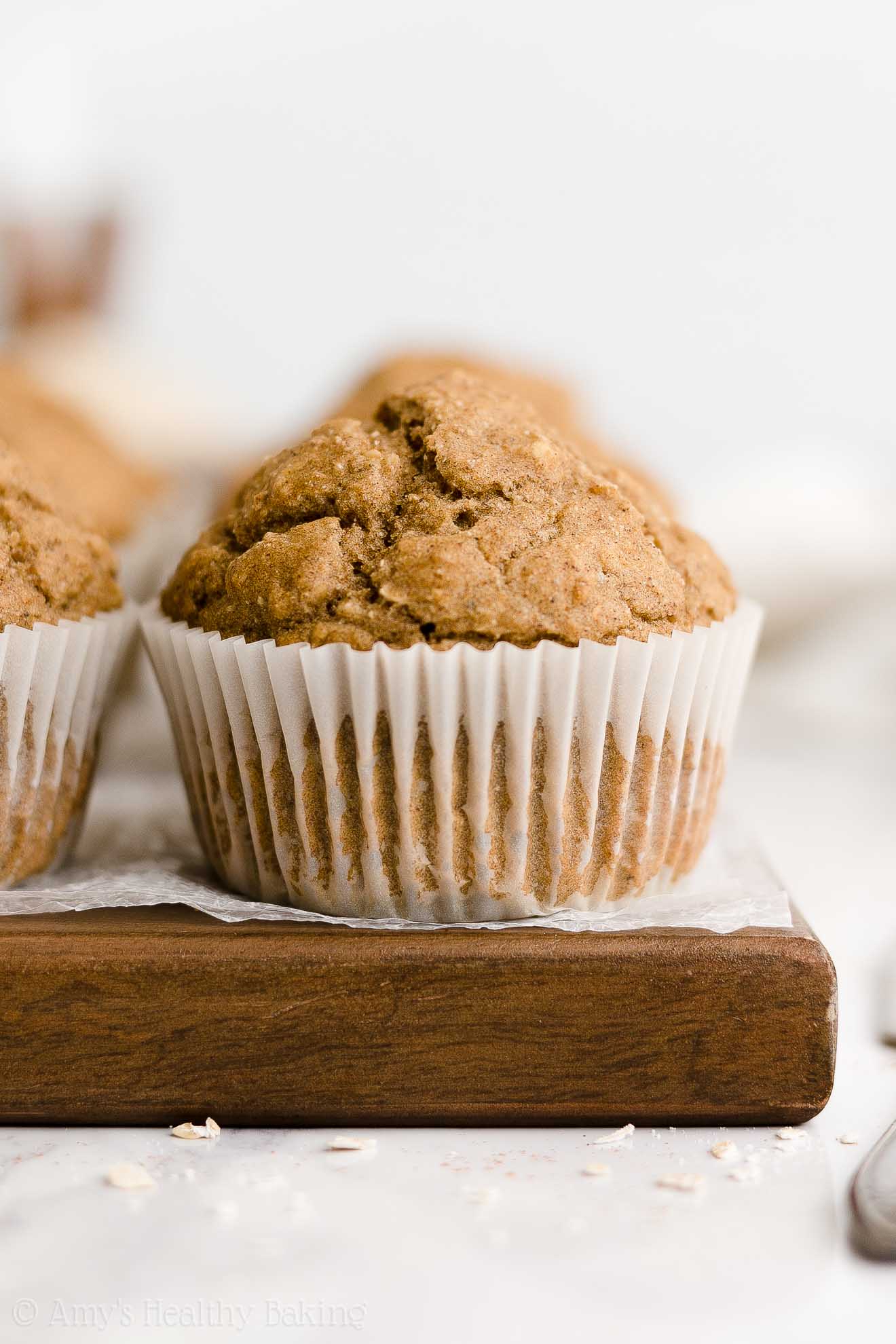 The Ultimate Healthy Oatmeal Muffins