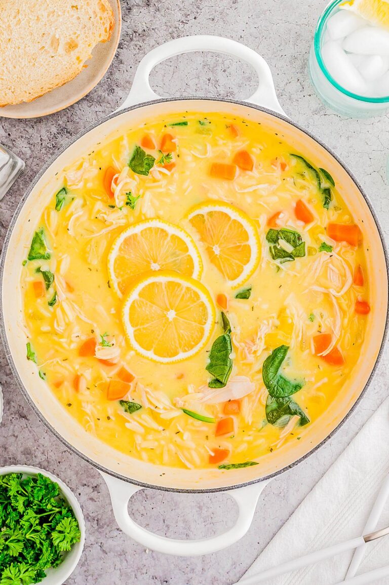 Lemon Chicken Soup (One-Pot!)