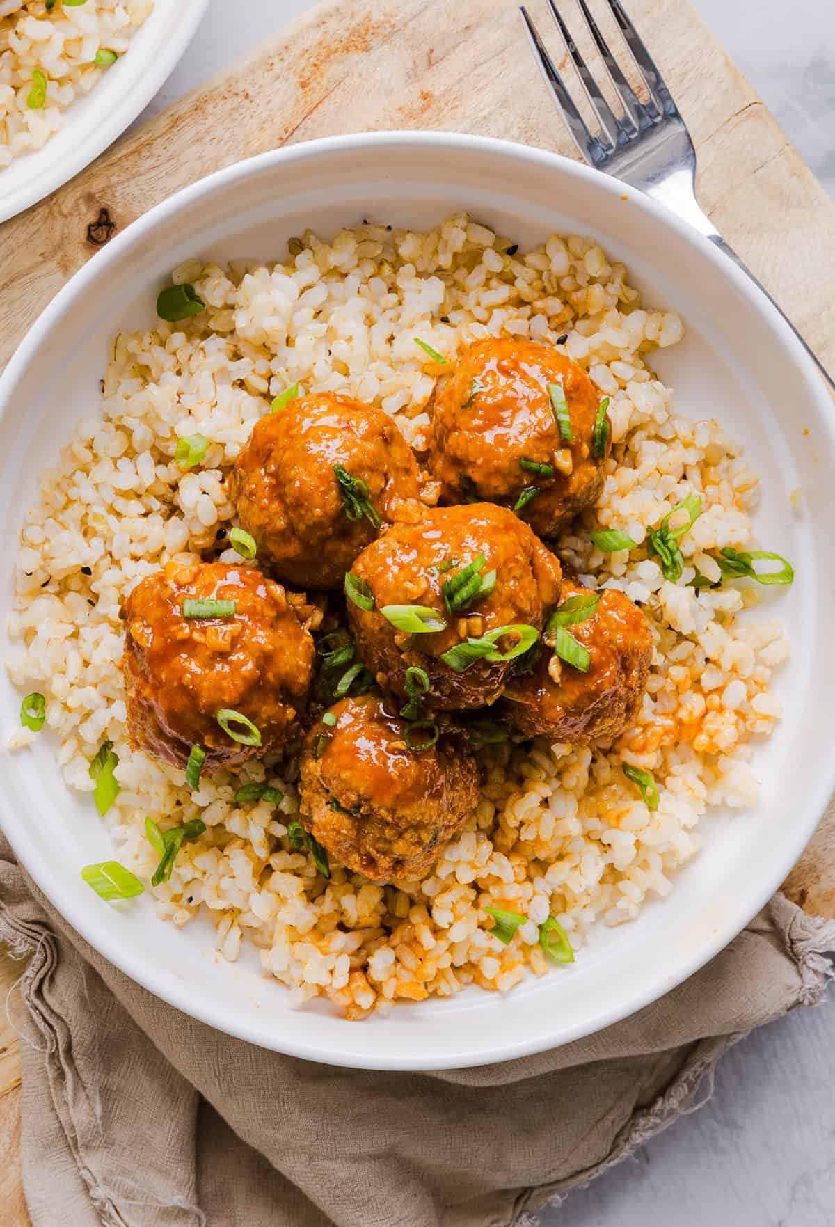 sriracha meatballs 1