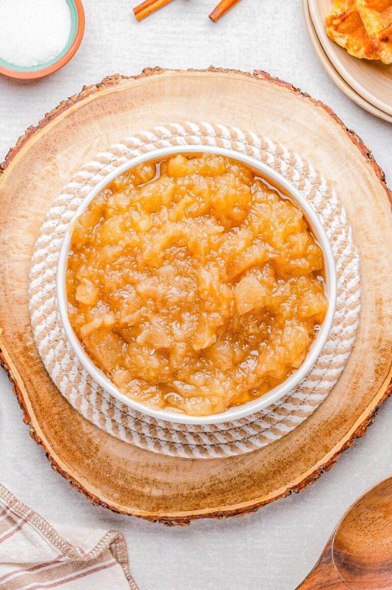 Stovetop Applesauce (Easy Homemade 30-Minute Recipe!)