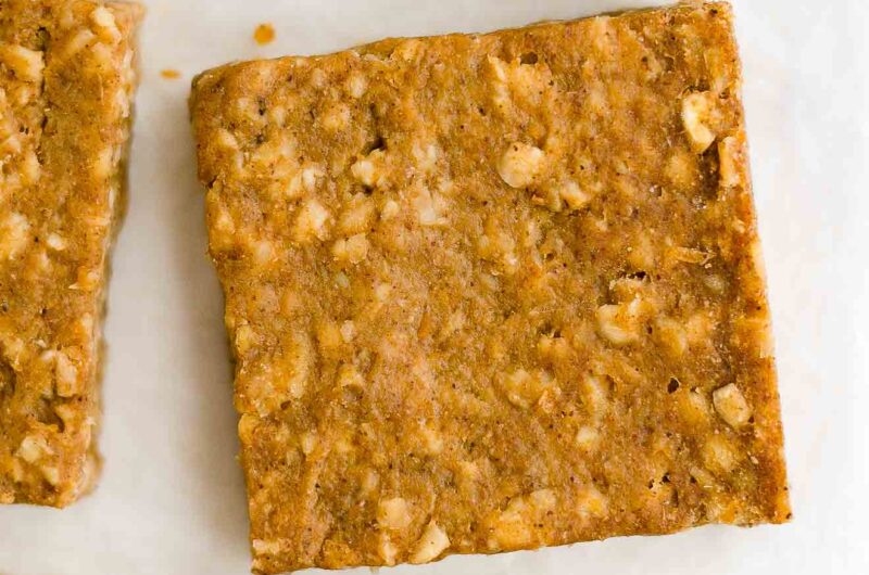 pumpkin oatmeal bars 0383