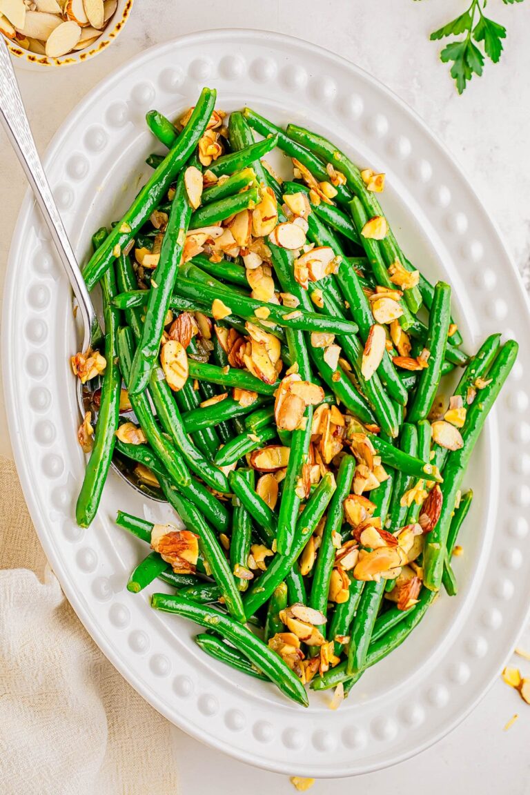 Green Beans Almondine (Simple & Quick Side Dish)